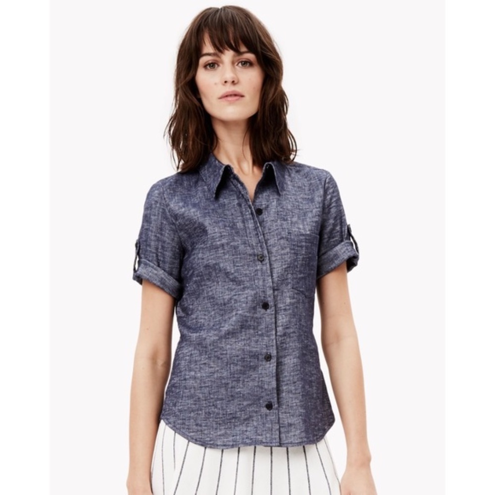 Linen Button Up - image 1